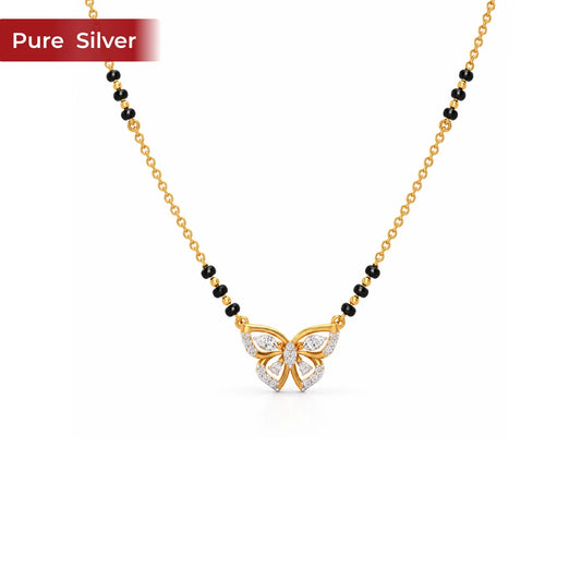 Roovi Titli 925 Sterling Silver Mangalsutra Bracelet