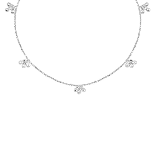 Classic Ghungroo 925 Silver Anklet for Women I 2 Pc