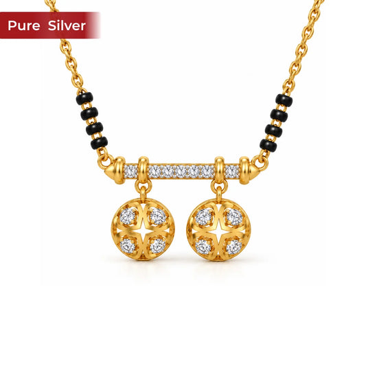 Roovi Riva 925 Sterling Silver Mangalsutra