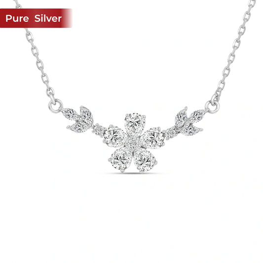 Roovi 925 Sterling Silver Twinkle Spark Pendant for Women | Lightweight Minimal Pendant Necklace