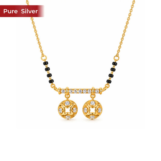 Roovi Sitara 925 Silver Mangalsutra