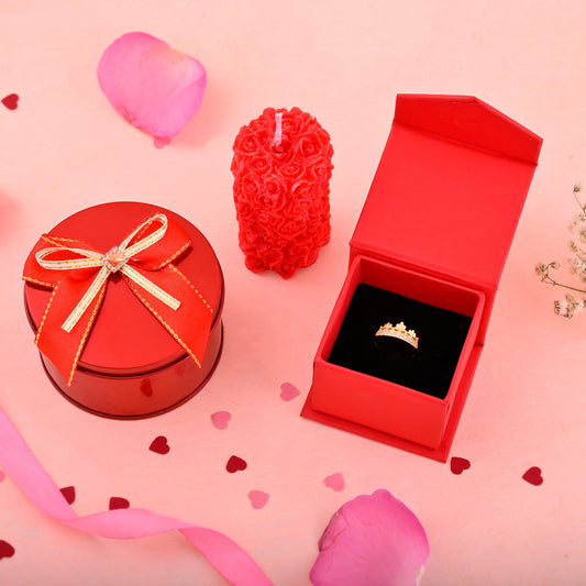 Crown ring in 925 Silver