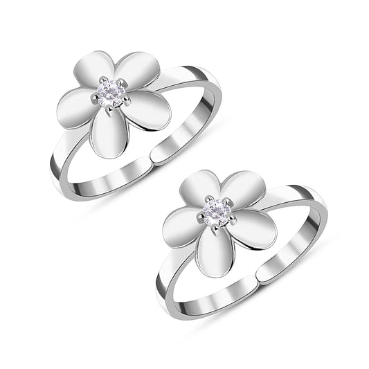 Buy Phoolmati 925 Silver Toe Ring for Women Online