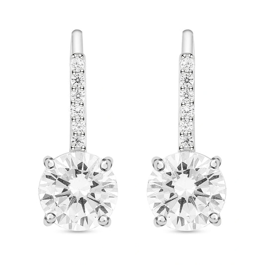 Roovi So Cute 925 Silver Dangler Earrings