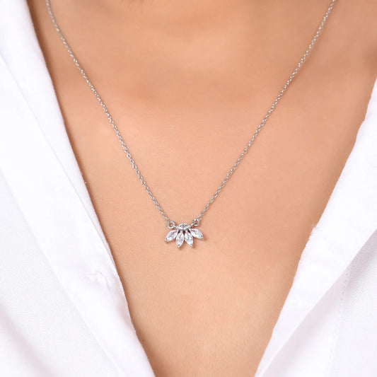 Shop 925 Silver Lotus Necklace
