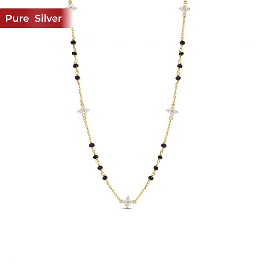 Roovi Lumi Line 925 Silver Mangalsutra