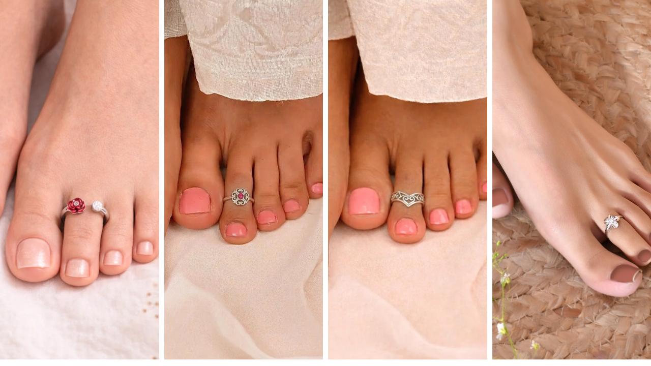 Minimal Yet Stylish 925 Silver Toe Rings for Women – Roovi