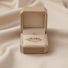 For a Princess Rose Ring in 925 Silver for Women & girls I Adjustable Size