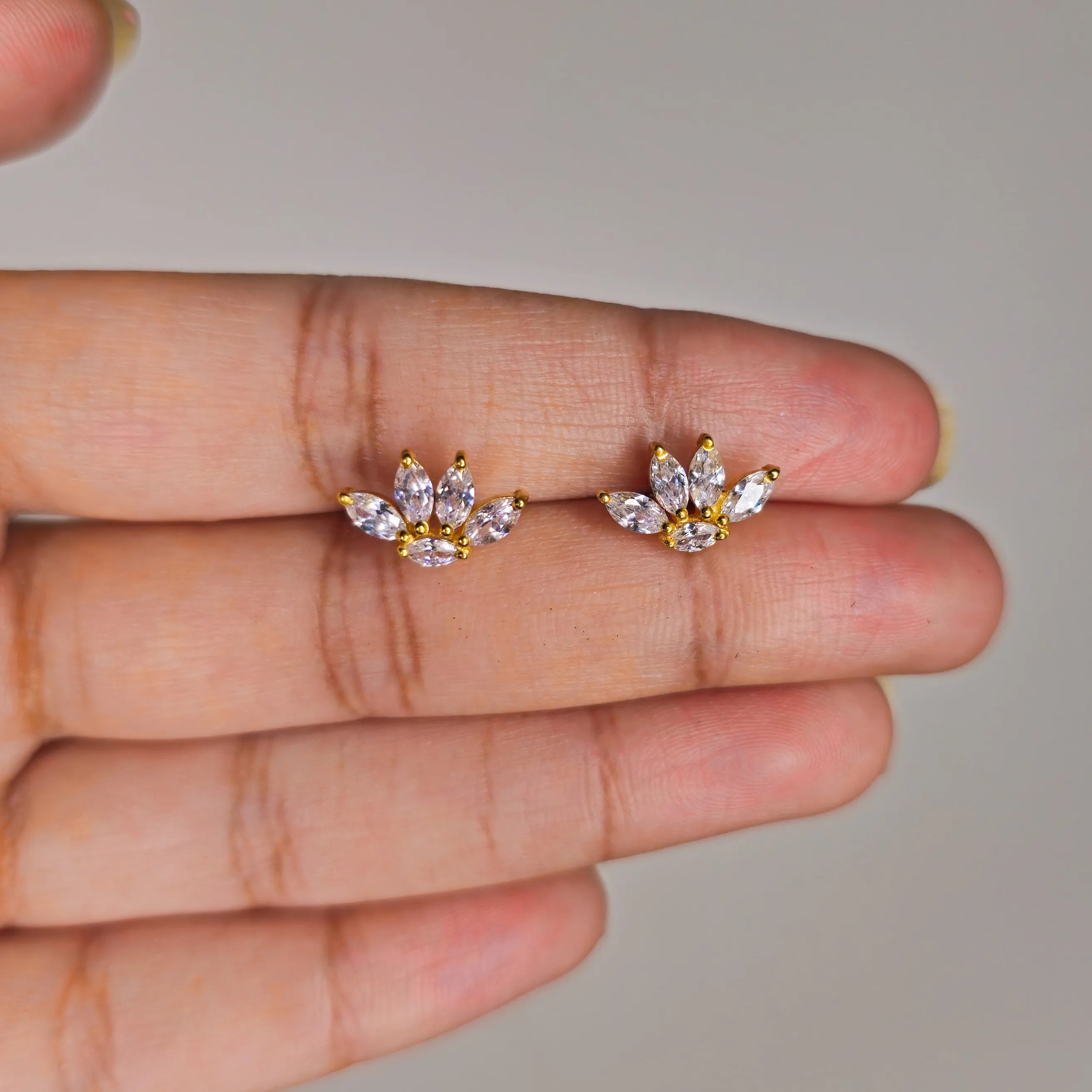 Purchase 925 Silver Studs with American Diamond