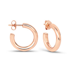 Roovi Shorty Round Hoops in 925 Silver - Buy Earrings Online