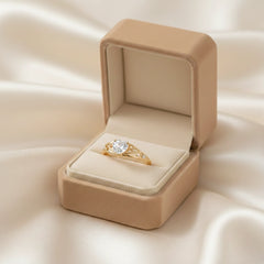 Forever Kind of Love Ring in 925 Silver with American Diamonds