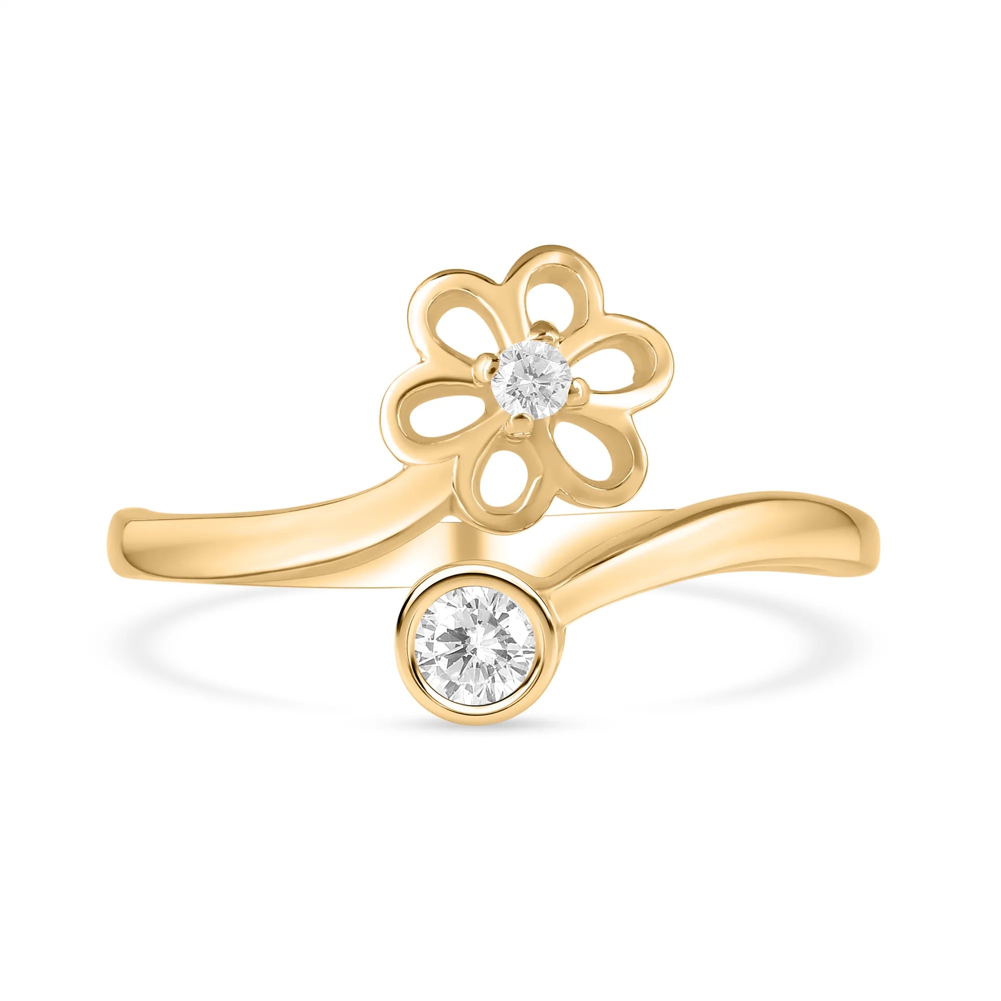 Buy Flora 925 Silver Flower Ring Online