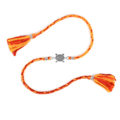 Roovi 925 Silver Kurma Rakhi For Brother