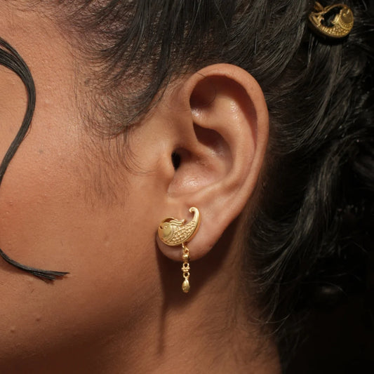 Rebel Dastaan Fish Earrings