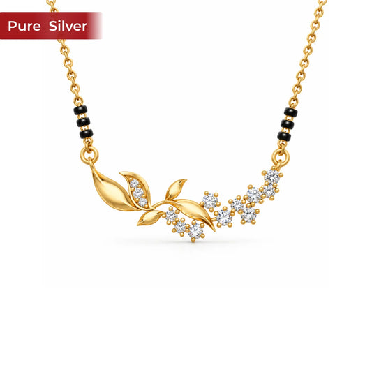 Roovi Meher 925 Sterling Silver Mangalsutra for Women