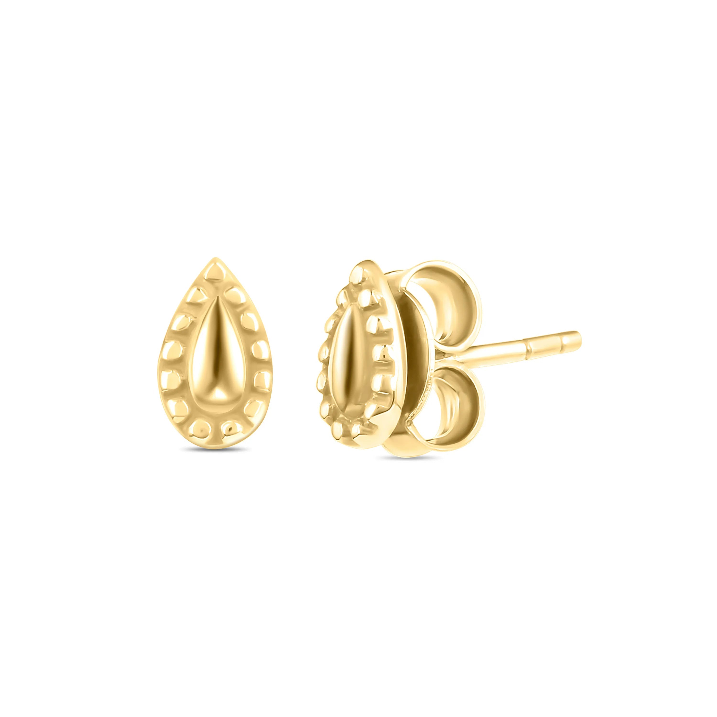 925 Silver Gold Plated Earrings