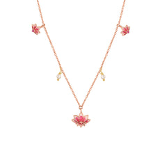 Buy Lotus Necklace Online at Roovi