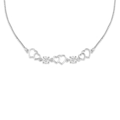 Love Notes 925 Silver Anklet for Women I 2 Pc