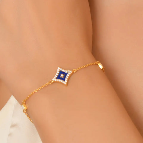 Roovi Vega  925 Sterling Silver Bracelet For Women & Girls