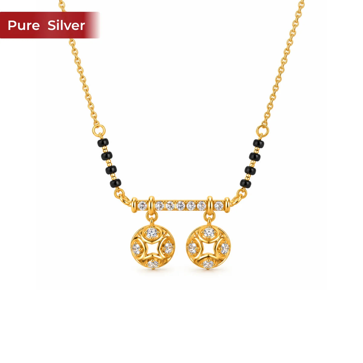 Roovi Sitara 925 Silver Mangalsutra