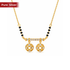 Roovi Sitara 925 Silver Mangalsutra