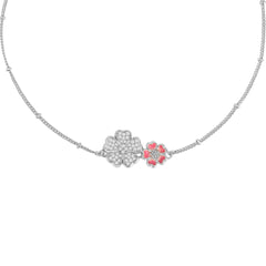 Bloom Girl Party Wear Anklet in 925 Silver