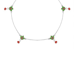 Amrapali 925 Silver Anklet for Women I 2 Pc