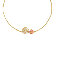 Bloom Girl Party Wear Anklet in 925 Silver