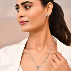 Roovi 925 Silver Alina Drop Earrings