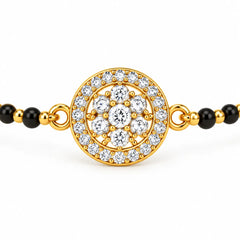 Roovi Noor 925 Sterling Silver Mangalsutra bracelet for Women