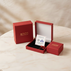 Roovi Dream Flower Pearl Necklace in 925 Silver with 22kt Gold Plating