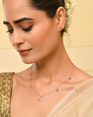 Buy Laxmi's Grace Lotus Necklace