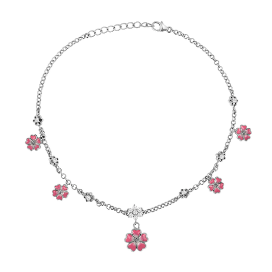 Desi Barbie 925 Silver Anklet I 2 Pcs