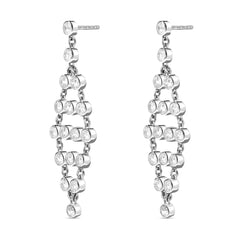 Dilruba Chandelier Earrings in 925 Silver