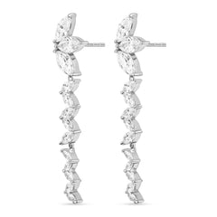 Moonlight Partywear Earrings in 925 Silver