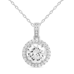 Roovi Big Dream 925 Silver Diamond Necklace for Women