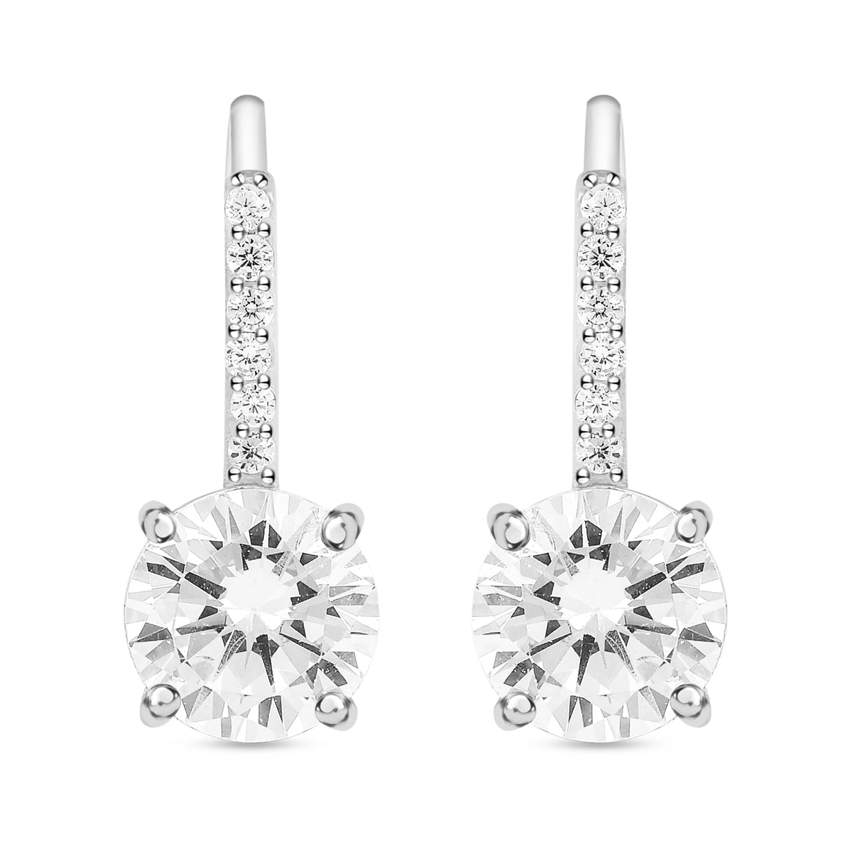 Roovi So Cute 925 Silver Dangler Earrings