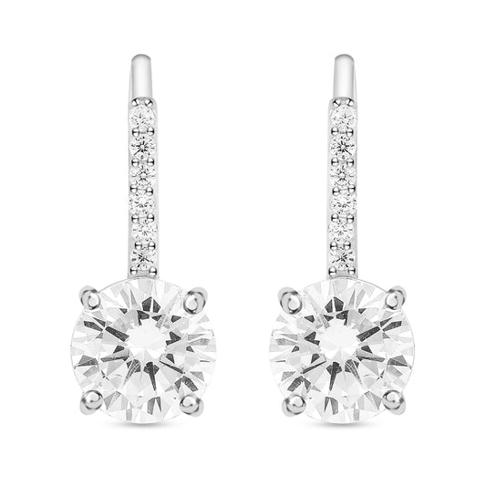 Roovi So Cute 925 Silver Dangler Earrings