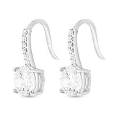 Roovi So Cute 925 Silver Dangler Earrings