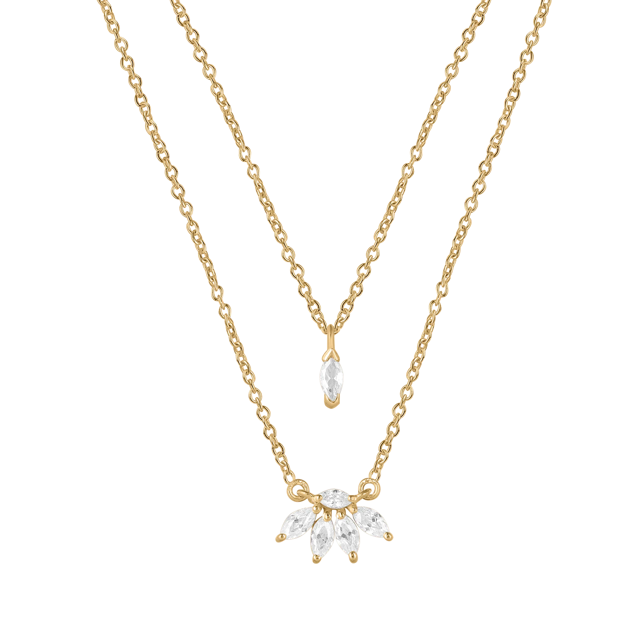 Order Love to Shine Lotus Necklace Online in 925 Pure Silver