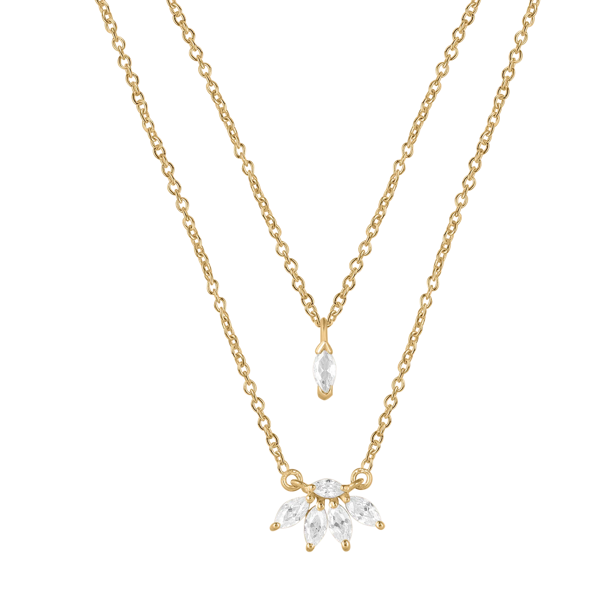 Order Love to Shine Lotus Necklace Online in 925 Pure Silver