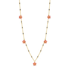 Meher Bloom 925 Silver Mangalsutra with 22kt Gold Plating