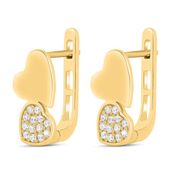 My Heart Will Go On 925 Silver Hoops