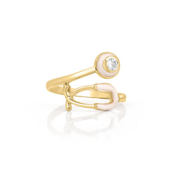 Roovi 925 Silver Stetho Ring for Doctors I Gifts For Women/Girls