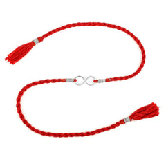 Roovi Real 925 Silver Infinity Rakhi For Brother
