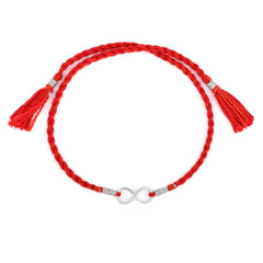 Roovi Real 925 Silver Infinity Rakhi For Brother