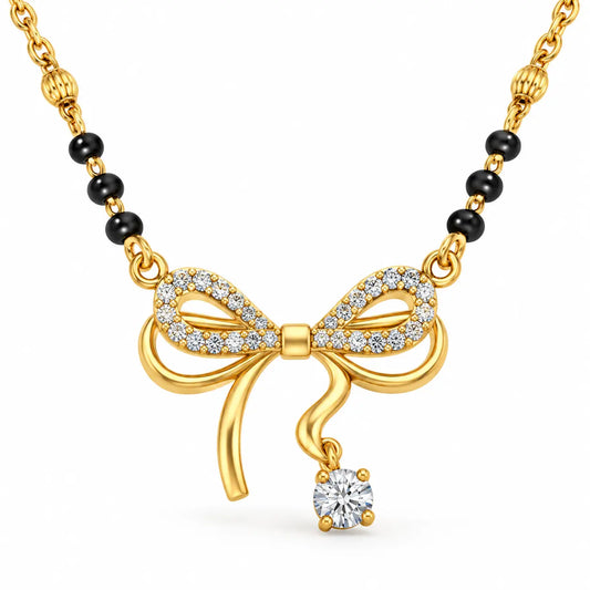 Roovi Reva 925 Sterling Silver Mangalsutra