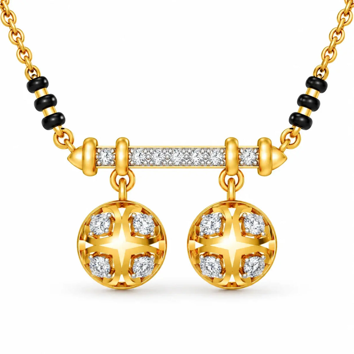Roovi Riva 925 Sterling Silver Mangalsutra
