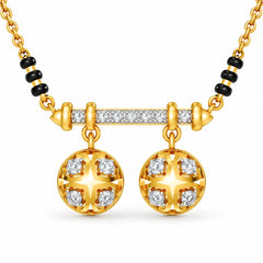 Roovi Riva 925 Sterling Silver Mangalsutra