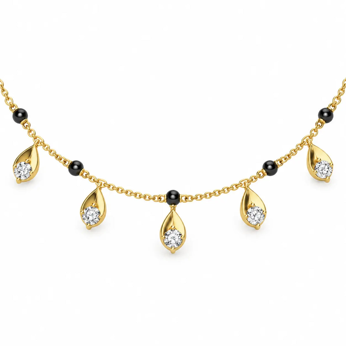 Roovi Reva 925 Sterling Silver Mangalsutra